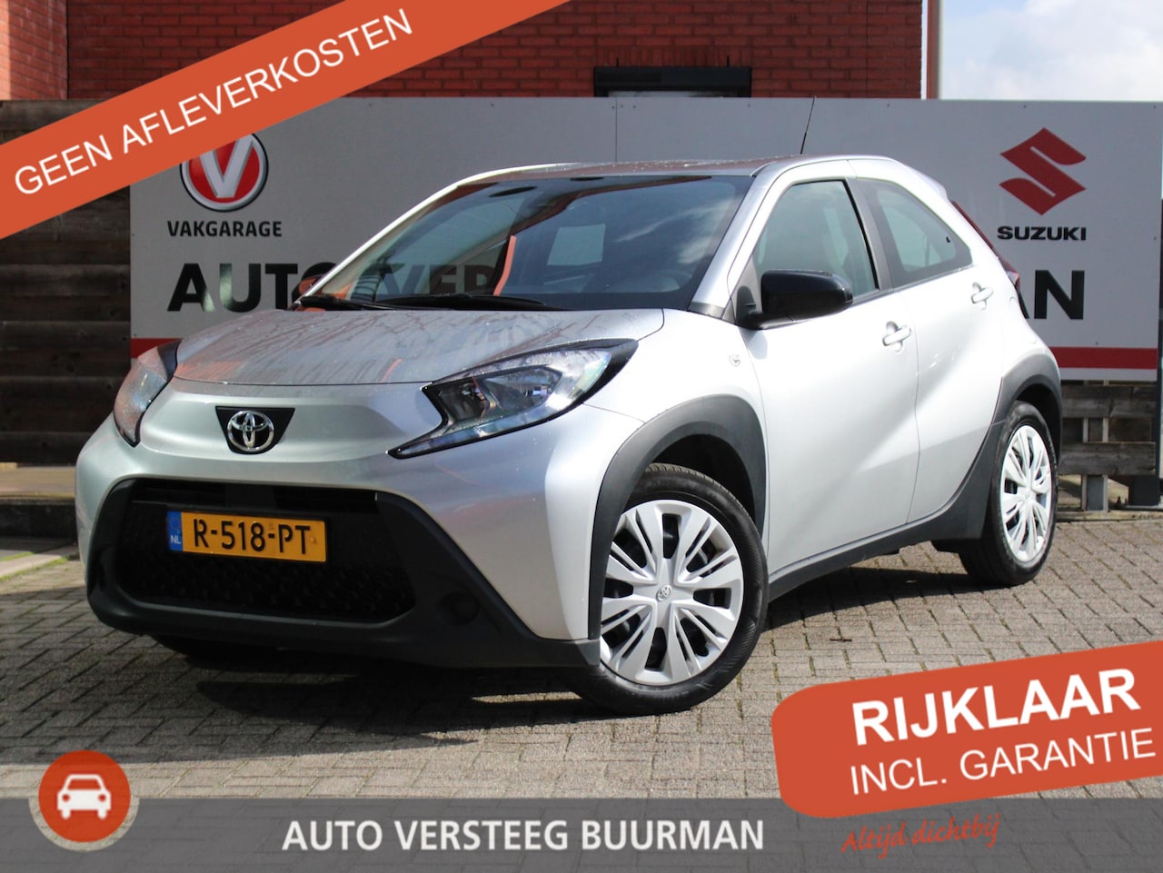 Toyota Aygo X - 1.0 VVT-i MT Play Achteruitrijcamera, Cruise Control Adaptief, Apple Carplay/Android Auto - AutoWereld.nl