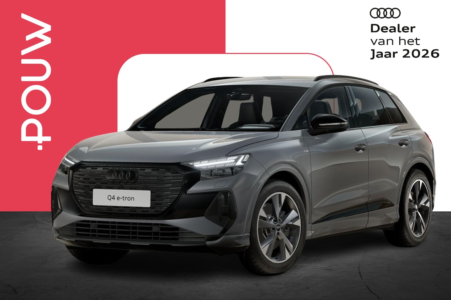 Audi Q4 e-tron - 45 quattro 286pk S Edition Competition 82 kWh | Assistentie Pakket Plus | Trekhaak - AutoWereld.nl