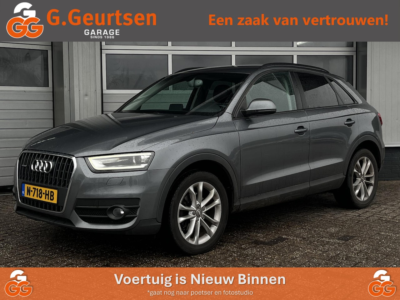 Audi Q3 - 2.0 TFSI quattro S-Line Volleder, BOSE, Stoelverwarming, Cruise Control - AutoWereld.nl
