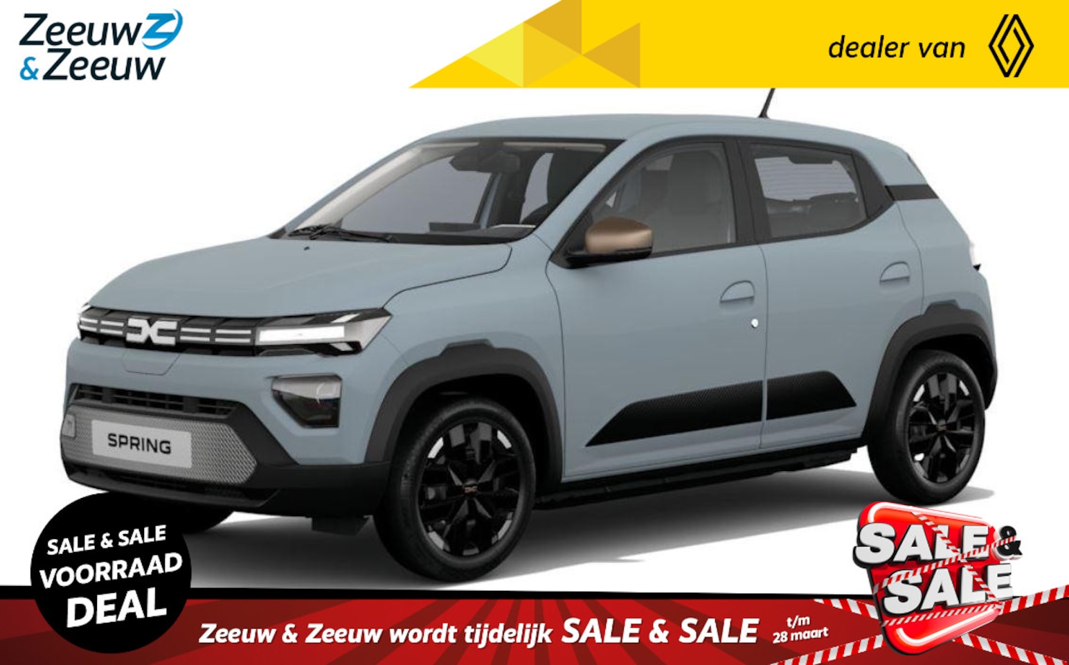 Dacia Spring - Extreme 100 vanaf nu te bestellen | inclusief gratis 7 jaar garantie tot 140.000km | finan - AutoWereld.nl