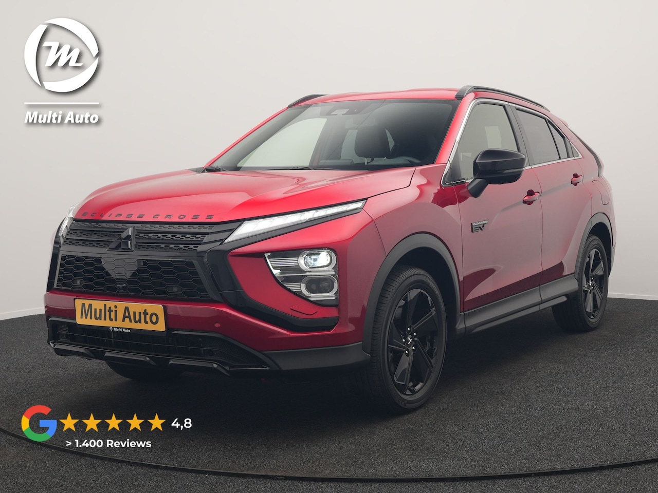 Mitsubishi Eclipse Cross - 2.4 Black Edition Plug In Hybrid 188pk Dealer O.H. PHEV | Trekhaak Afn. | Adaptive Cruise - AutoWereld.nl