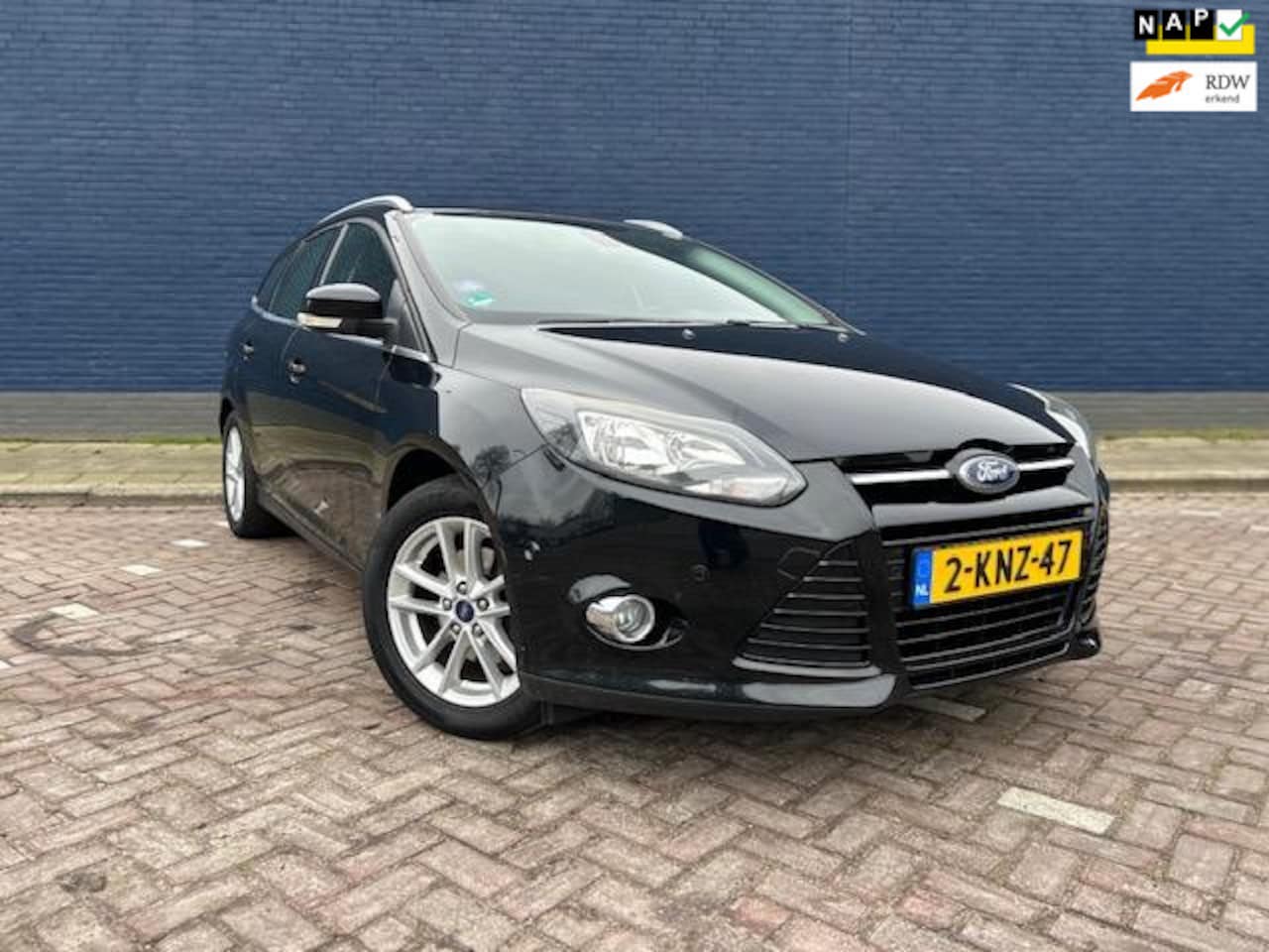 Ford Focus Wagon - 1.0 EcoBoost Titanium NW DISTI, Keyless, Airco, Cruise - AutoWereld.nl
