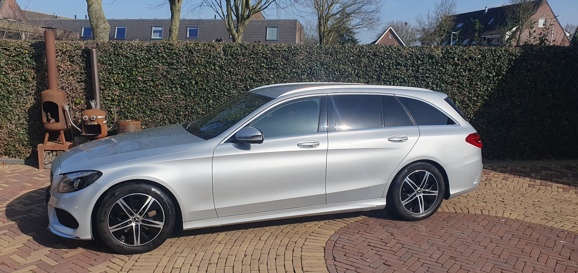 Mercedes-Benz C-klasse Estate - 200 CDI Prestige Mercedes-Benz C-Klasse 2.2 CDI C200 Bluetec Estate AMG-Line - AutoWereld.nl