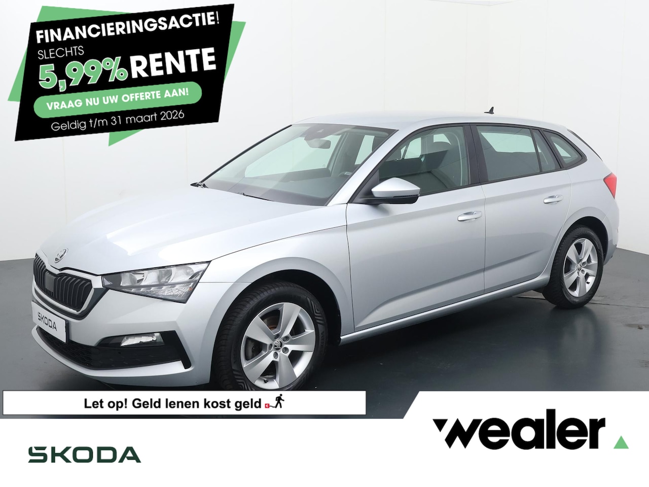 Skoda Scala - 1.0 TSI Ambition | 110 PK | Automaat | Navigatiesysteem | Cruise control | Climate control - AutoWereld.nl