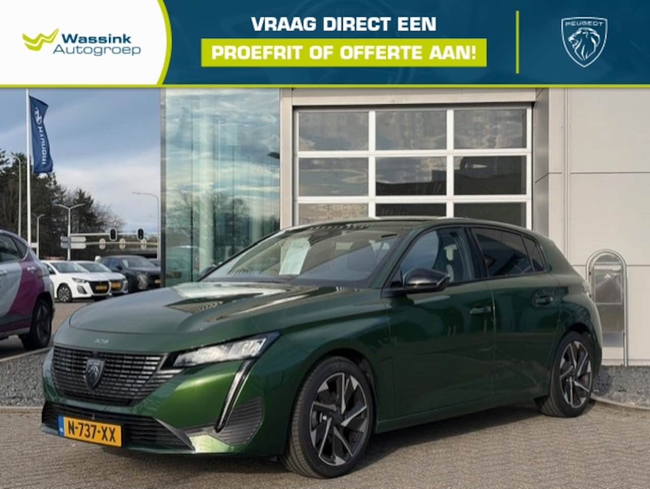 Peugeot 308 - 1.2 Puretech 130pk Allure Pack Business | Vision Pack | Navigatie | Climate Control | Adap - AutoWereld.nl