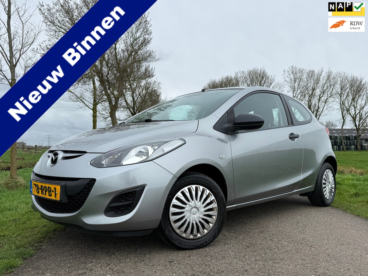 Mazda 2 - 1.3 Cool | Airco | Nieuwe APK! | 4S Banden | AUX/12V | Trekhaak | - AutoWereld.nl