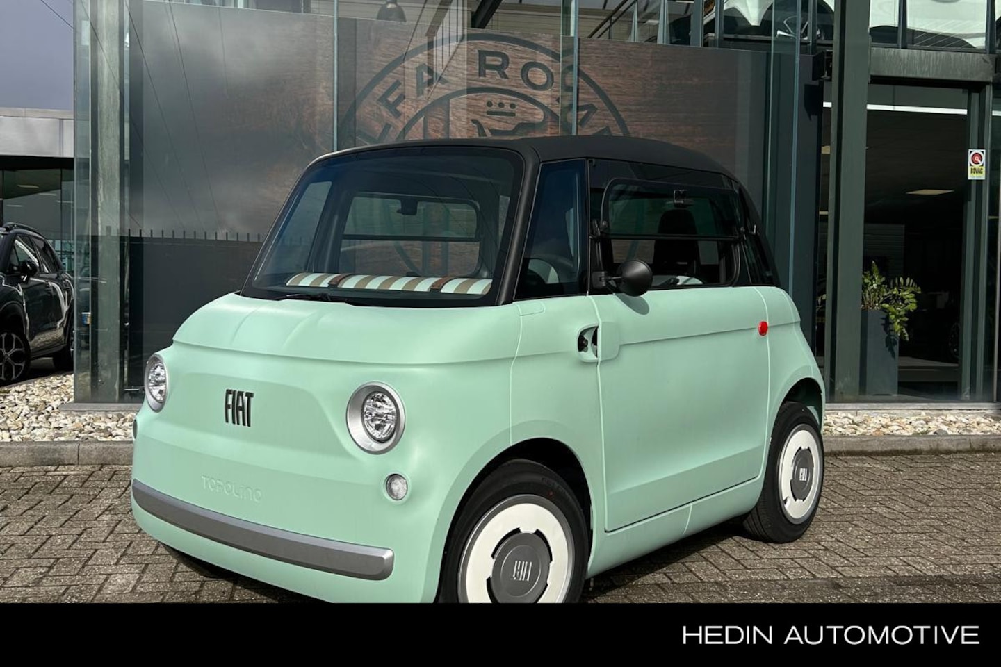 Fiat Topolino - | Panorama Dak | Chrome delen exterieur | Led Verlichting | Uit Voorraad leverbaar | - AutoWereld.nl