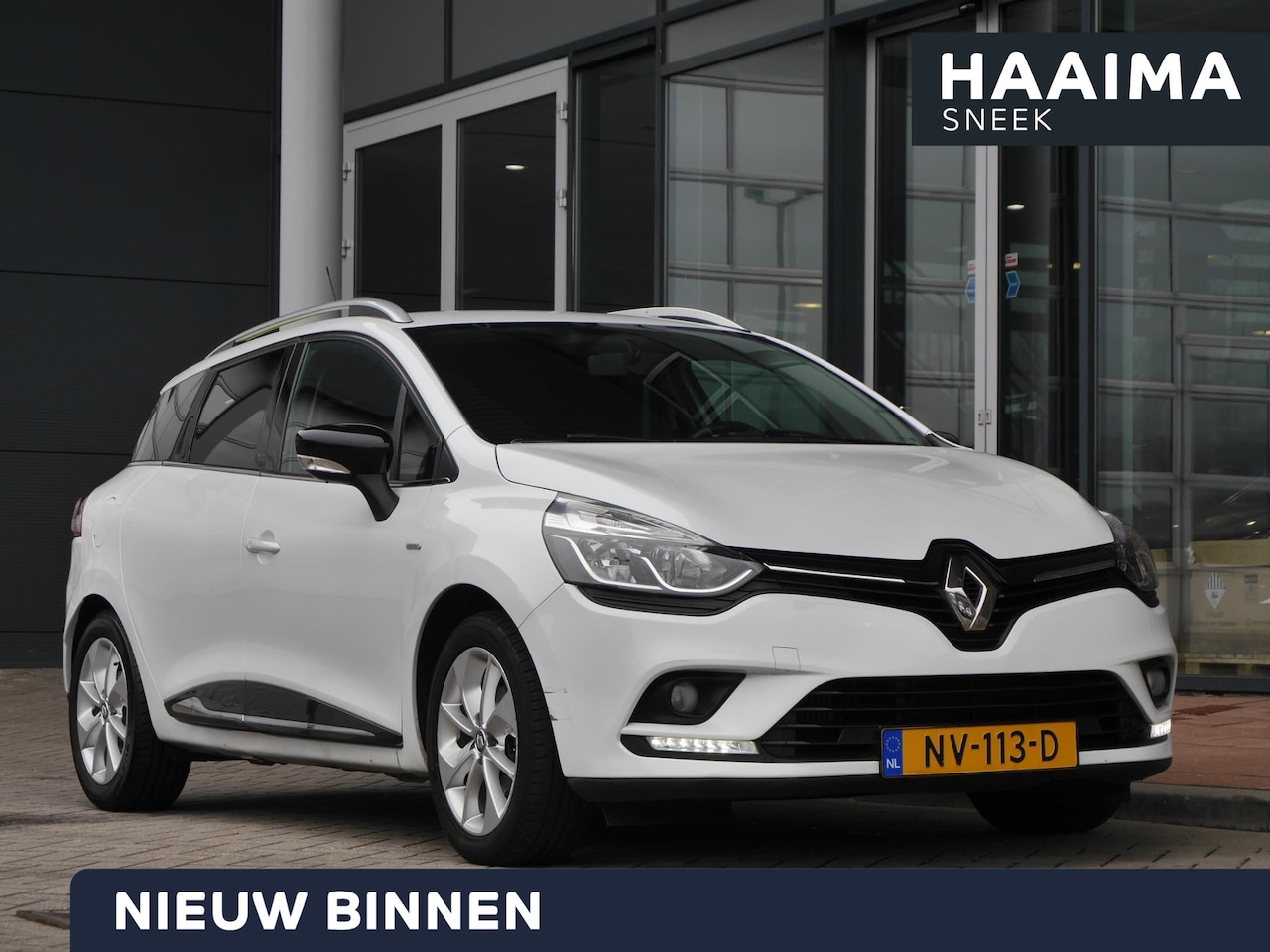 Renault Clio Estate - 0.9 TCe Limited | Airco | Navigatie | Lichtmetalen velgen | Trekhaak |  Parkeersensoren ac - AutoWereld.nl