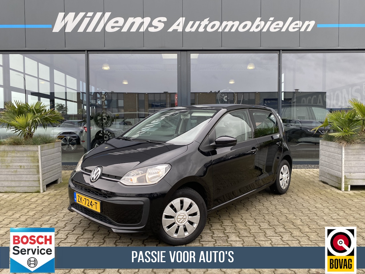 Volkswagen Up! - 1.0 BMT move up! Airco , Electrische Ramen - AutoWereld.nl