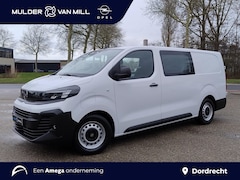 Opel Vivaro Electric - L3 75 kWh DC 136pk | Dubbele Cabine | 5-persoons | NAVI | Multimedia | Apple Carplay | And