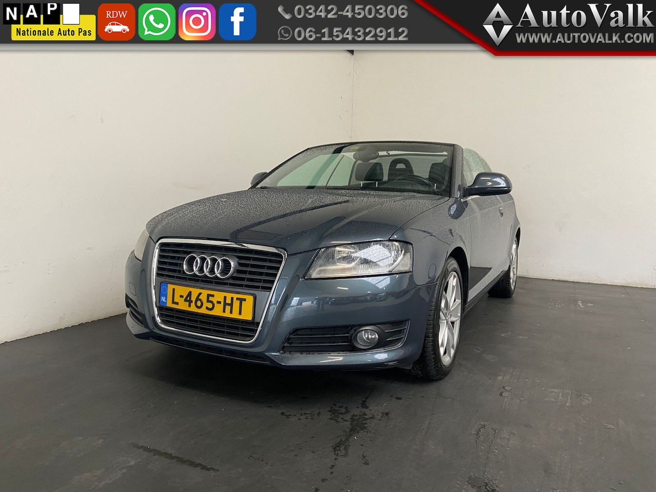 Audi A3 Cabriolet - 1.8 TFSI Attraction 1.8 TFSI Attraction - AutoWereld.nl