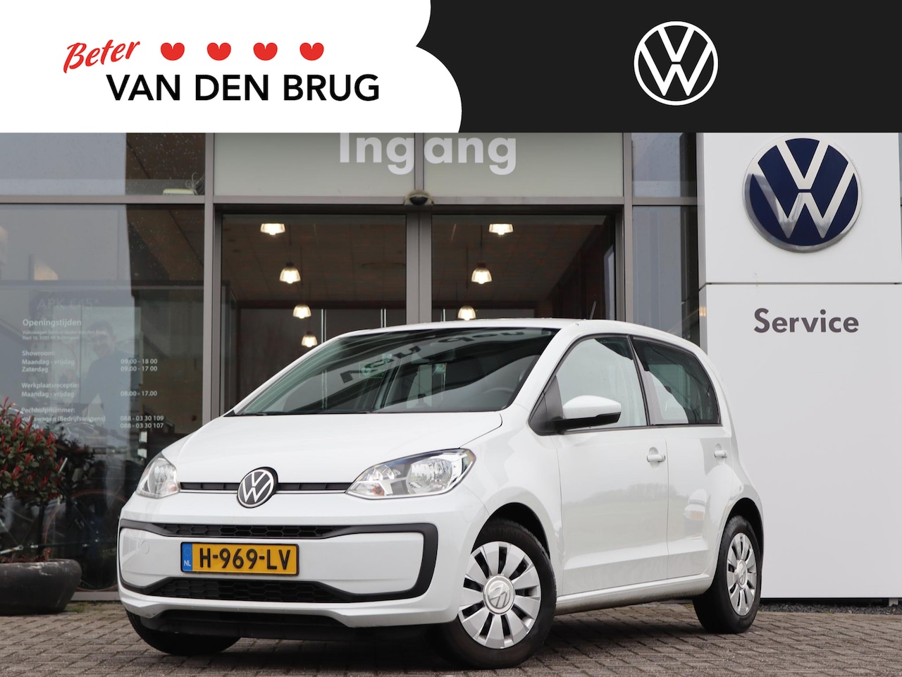 Volkswagen Up! - 1.0 60 pk BMT move up! | Camera | Cruise Control | PDC Achter | Airco | Bluetooth | Lane A - AutoWereld.nl