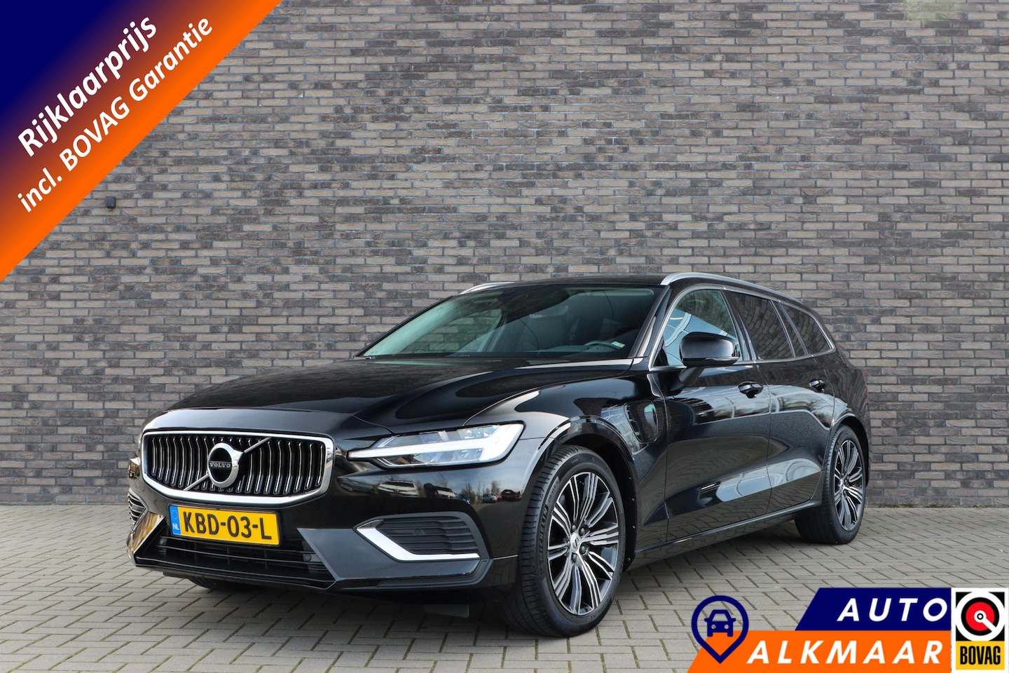 Volvo V60 - 2.0 T6 Plug-in hybrid AWD Core Bright | PHEV | Long Range | Leer | Trekhaak | Rijklaarprij - AutoWereld.nl