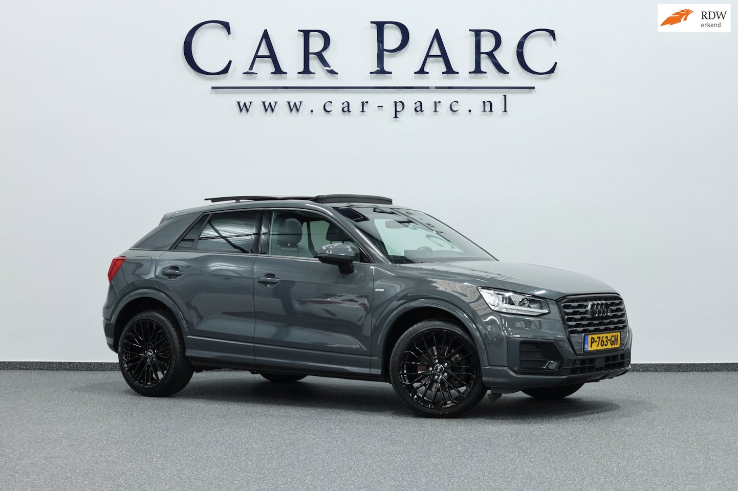 Audi Q2 - 1.4 TFSI CoD S-line LED/PANO/LEER+S.VERWARMING/19" LMV/CAM/ACC/ECC/12 MND GARANTIE! - AutoWereld.nl