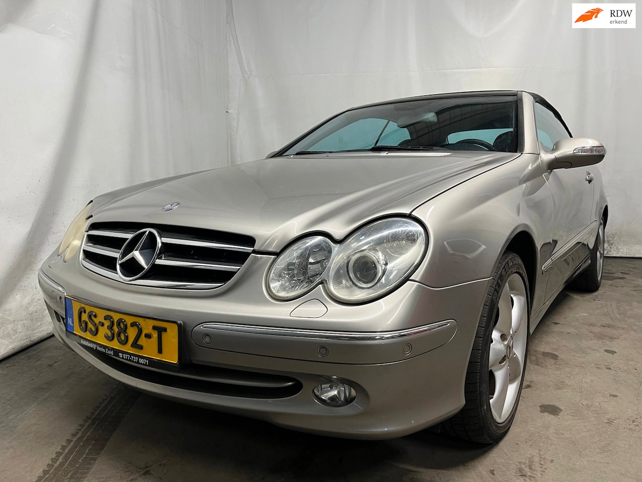 Mercedes-Benz CLK-klasse Cabrio - 200 K. Elegance - Schade - AutoWereld.nl