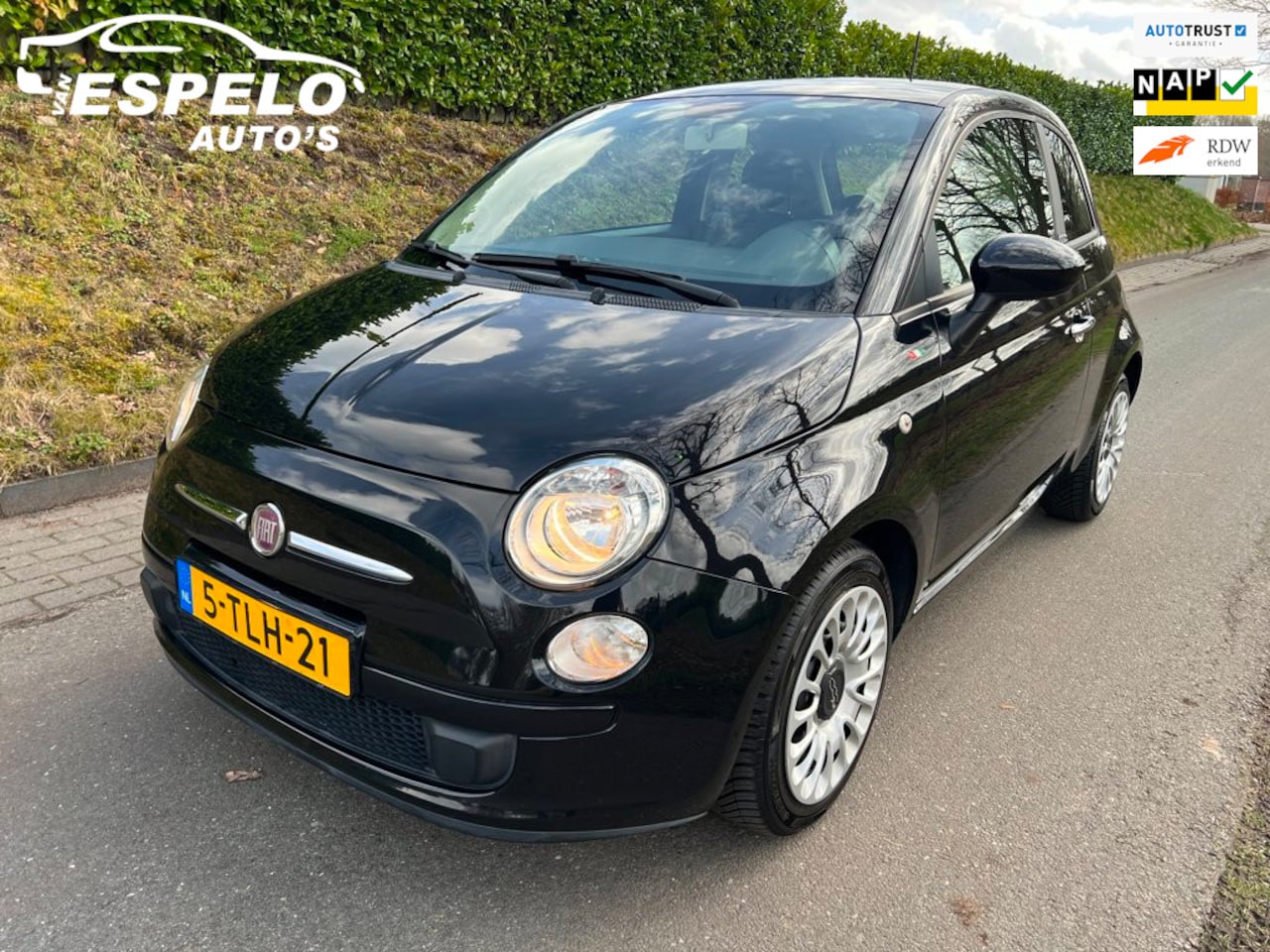 Fiat 500 - 1.0 TwinAir Pop met NAP, mooi onderhoudsboekje en oa: Airco, Navi, Airco, Dagrijverl, Isof - AutoWereld.nl