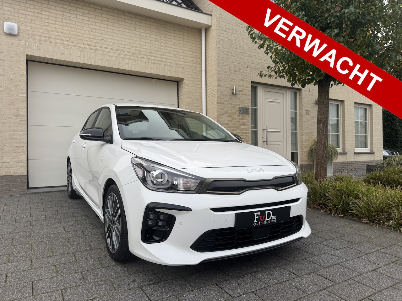 Kia Rio - 1.0 T-GDi 100pk GT-Line Facelift Navi Leder Carplay Camera Keyless Stuur en StoelVerwaming - AutoWereld.nl