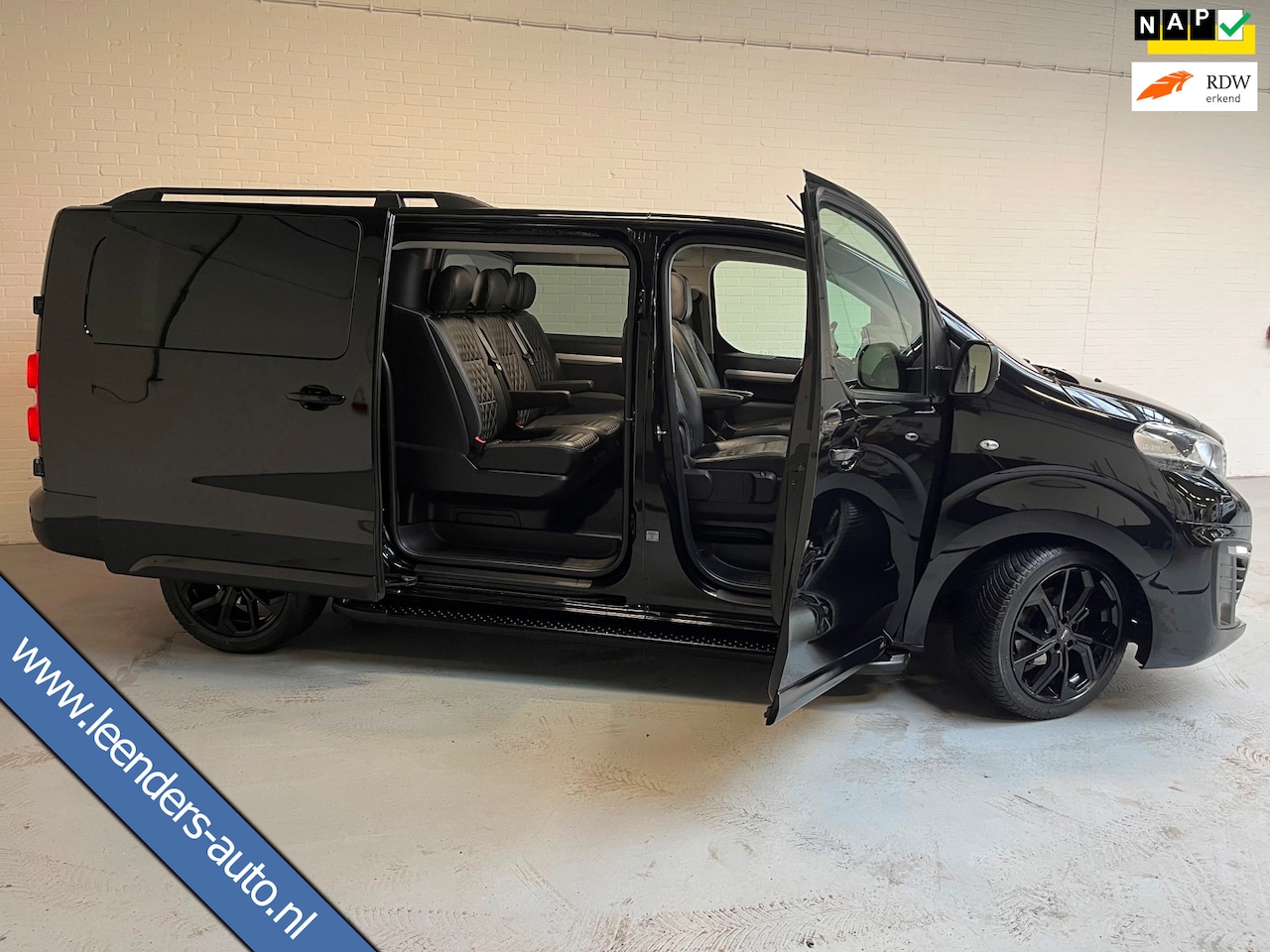 Peugeot Expert - Automaat 2.0 BlueHDI 180pk Long L3H1 Asphalt Dubbel cabine 5persoons btw en bpm vrij! Luxe - AutoWereld.nl