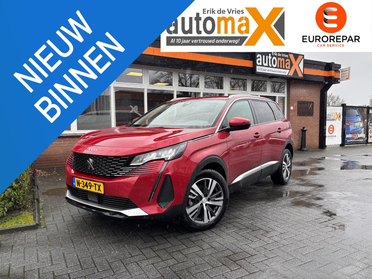 Peugeot 5008 - 1.2 PureTech Blue Lease Allure 1.2 PureTech Blue Lease Allure - AutoWereld.nl