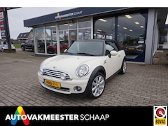 MINI Cabrio - 1.6 One Chili , Incl nw apk/beurt & 6 mnd bovag garantie