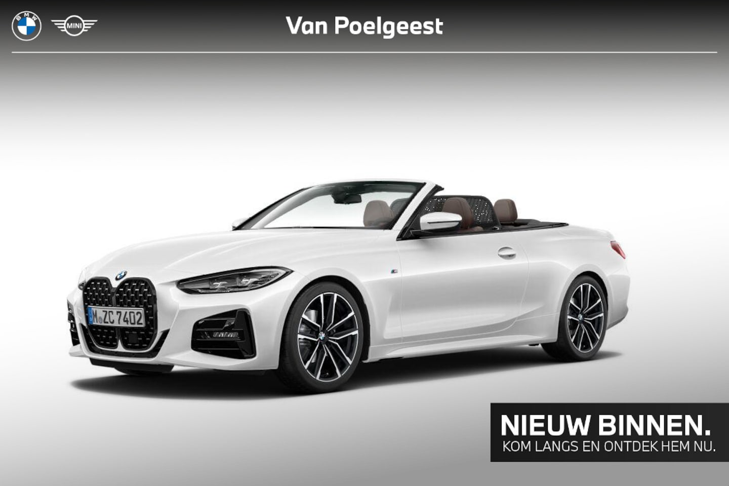 BMW 4-serie Cabrio - 420i High Executive M Sportpakket Aut. - AutoWereld.nl