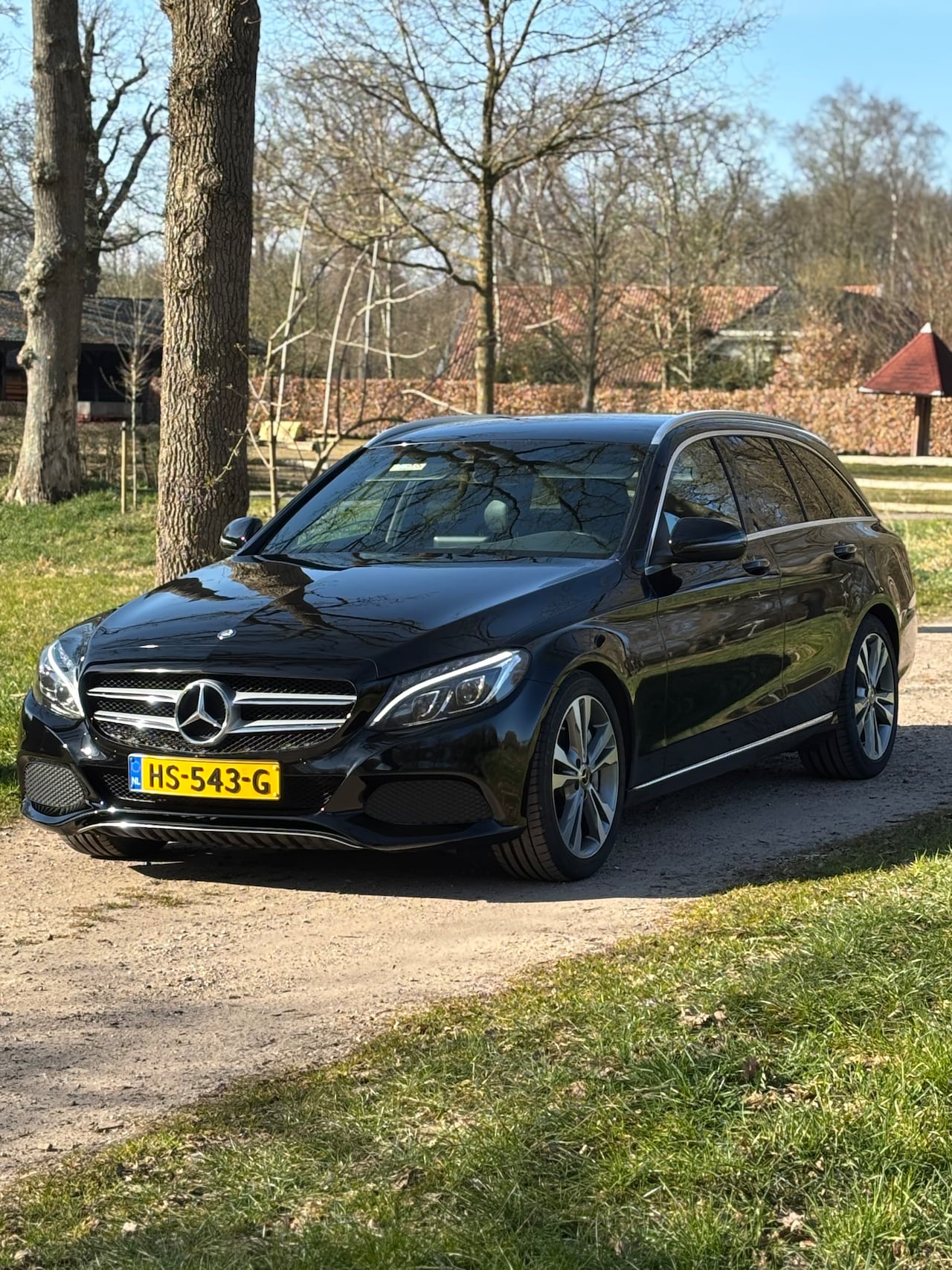 Mercedes-Benz C-klasse Estate - 350 e Lease Edition Burmester / Sfeerverlichting/ Stoelverwarming / Luchtvering - AutoWereld.nl