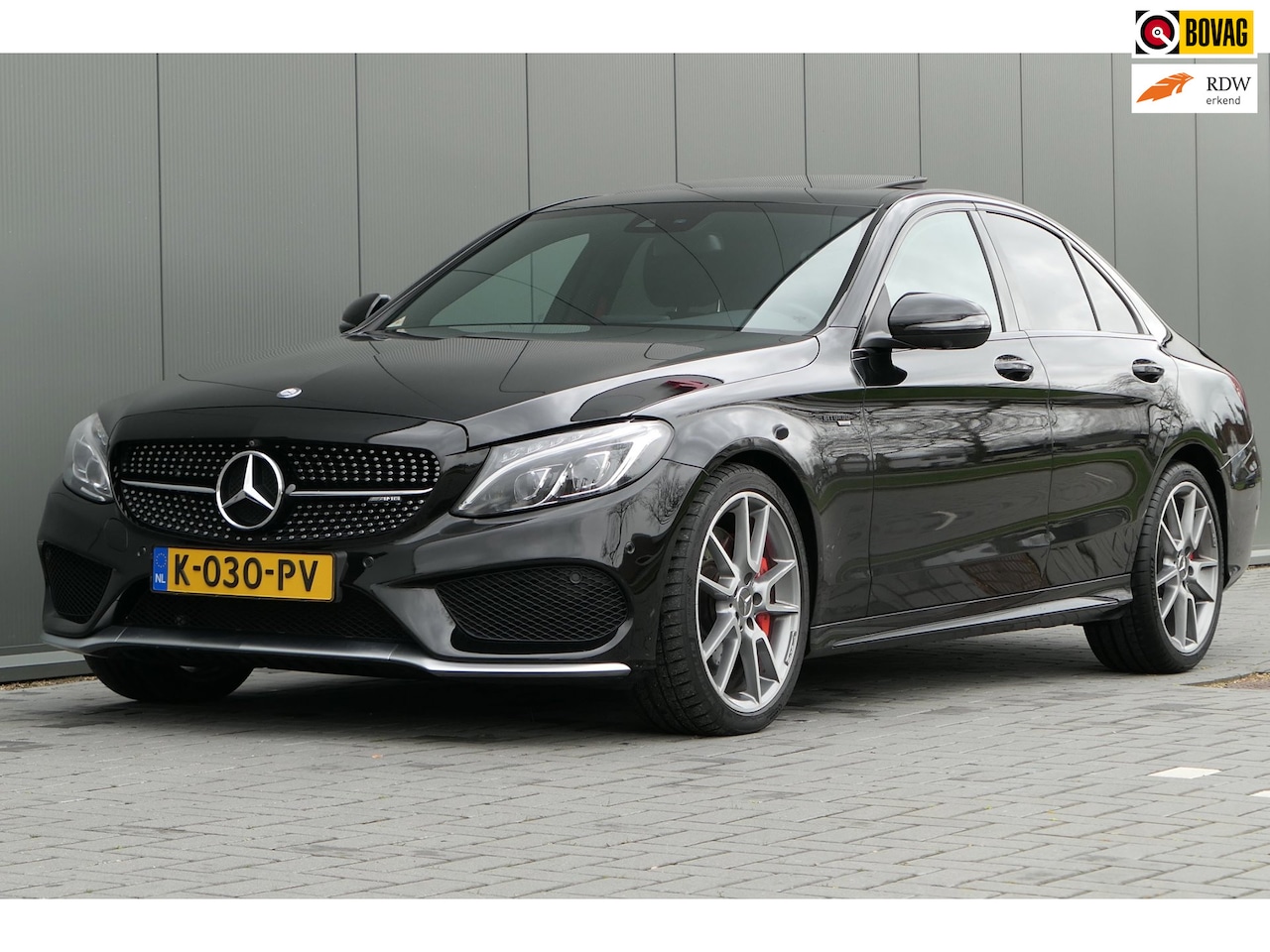 Mercedes-Benz C-klasse - AMG 43 4MATIC Pano Burmester 360 Dealer onderhouden - AutoWereld.nl