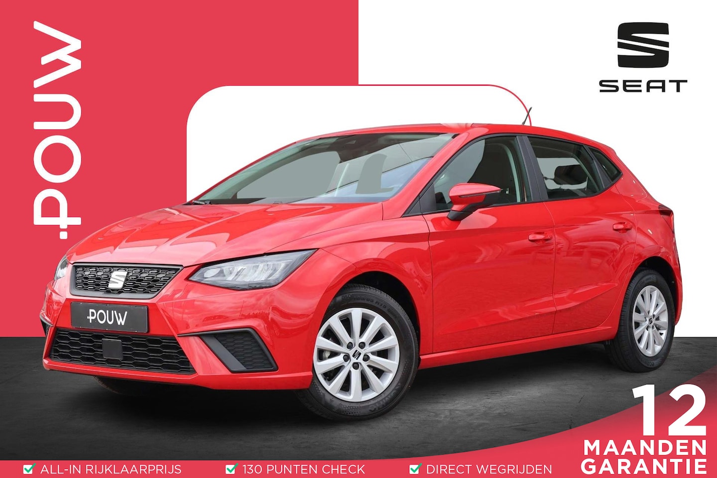 SEAT Ibiza - 1.0 EcoTSI 95pk Style | Apple Carplay | PDC | Climate Control | Cruise Control - AutoWereld.nl