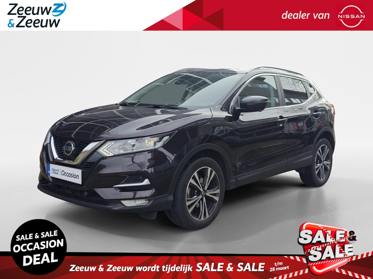 Nissan Qashqai - 1.3 DIG-T Design Edition | PANORAMA DAK | 360 CAMERA | 1E EIGENAAR | LAGE KILOMETERSTAND | - AutoWereld.nl