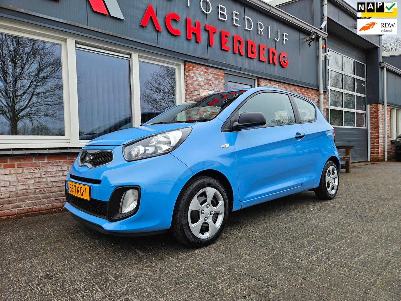 Kia Picanto - 1.0 CVVT Airco Stuurbekrachtiging! NAP! Leuke/Nette Auto! - AutoWereld.nl