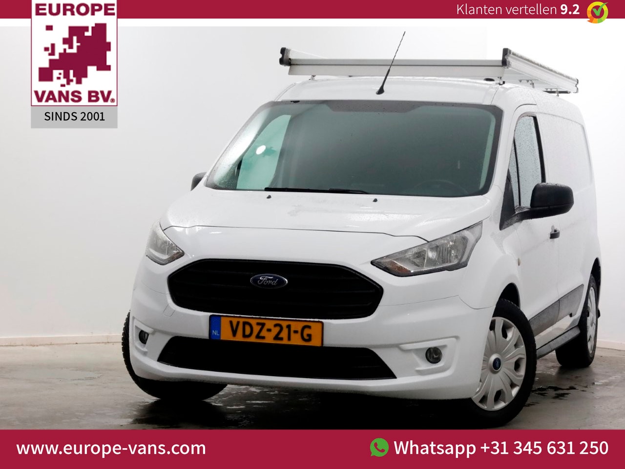 Ford Transit Connect - 1.5 EcoBlue 100pk Automaat L2 Trend Airco/Navi/Camera 01-2020 - AutoWereld.nl