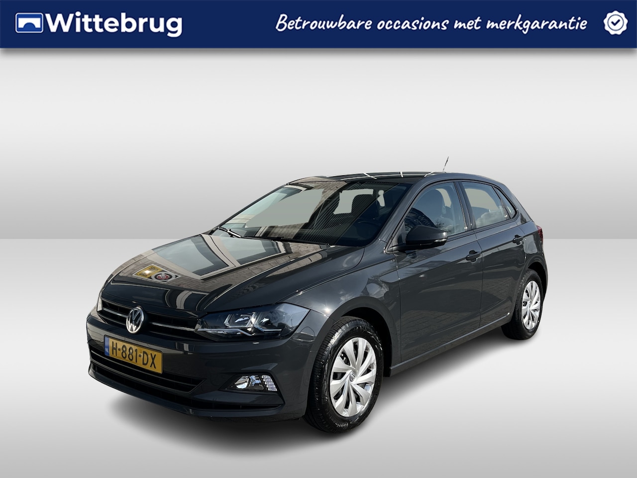 Volkswagen Polo - 1.0 TSI Comfortline / APP-CONNECT/ ACC/ NAVI/ DAB/ AIRCO/ ZEER ZUINIG/ START-STOP SYSTEEM/ - AutoWereld.nl
