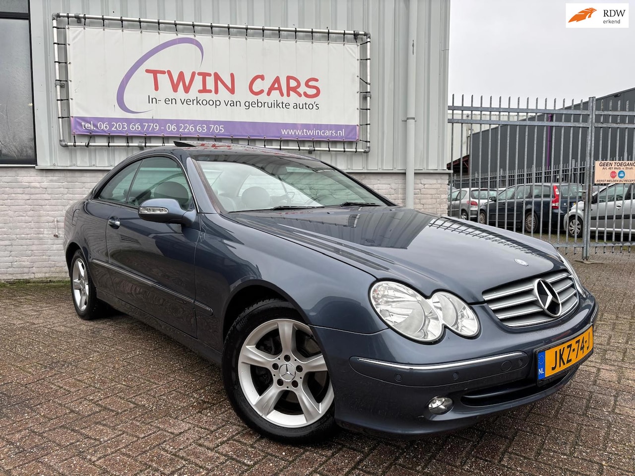 Mercedes-Benz CLK-klasse Coupé - 240 Elegance Leer Aut Airco - AutoWereld.nl