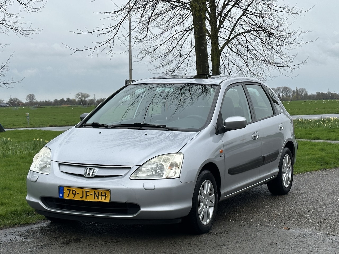 Honda Civic - 1.6i ES A/C * Leer * Autom * 5 drs - AutoWereld.nl