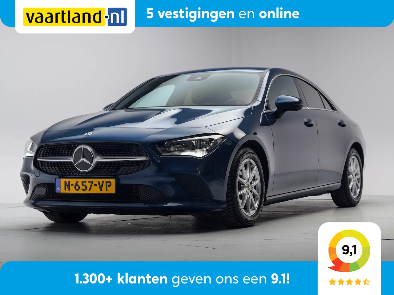Mercedes-Benz CLA-Klasse - 200 Business Aut. [ Navi Camera Stoelverwarming ] - AutoWereld.nl