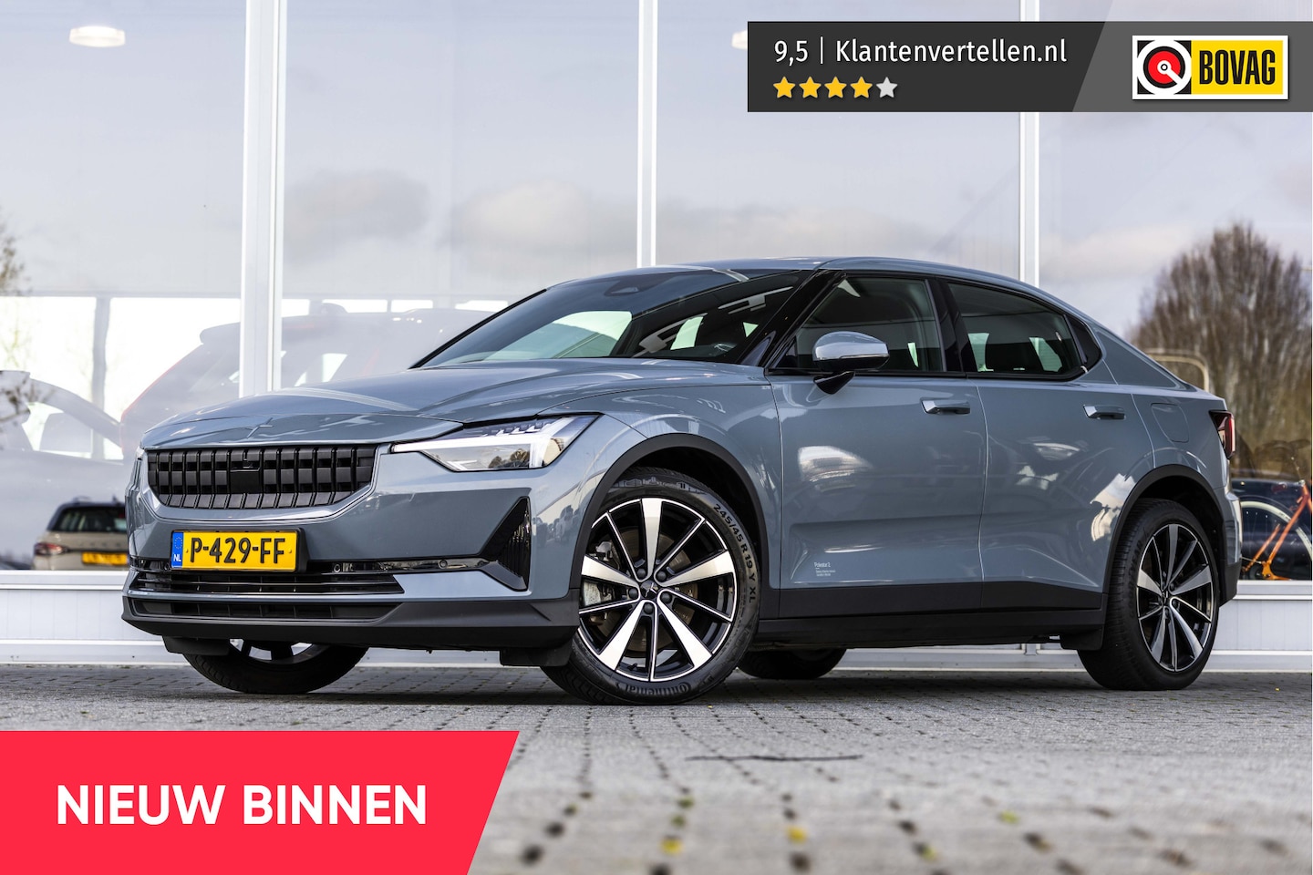 Polestar 2 - Standard Range Single Motor 63kWh | 20" | LED - AutoWereld.nl