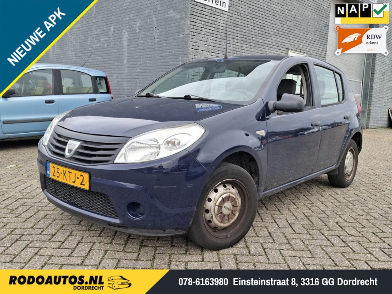 Dacia Sandero - 1.2 5-Deurs Nw Distributie APK 2027 ✅ - AutoWereld.nl