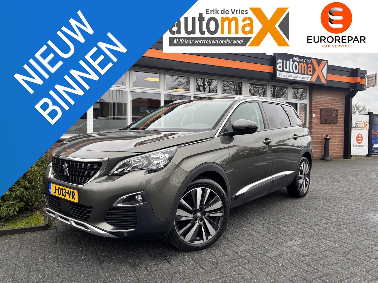 Peugeot 5008 - 1.2 PureTech Blue Lease Premium | 7 persoons!|Trekhaak!| - AutoWereld.nl