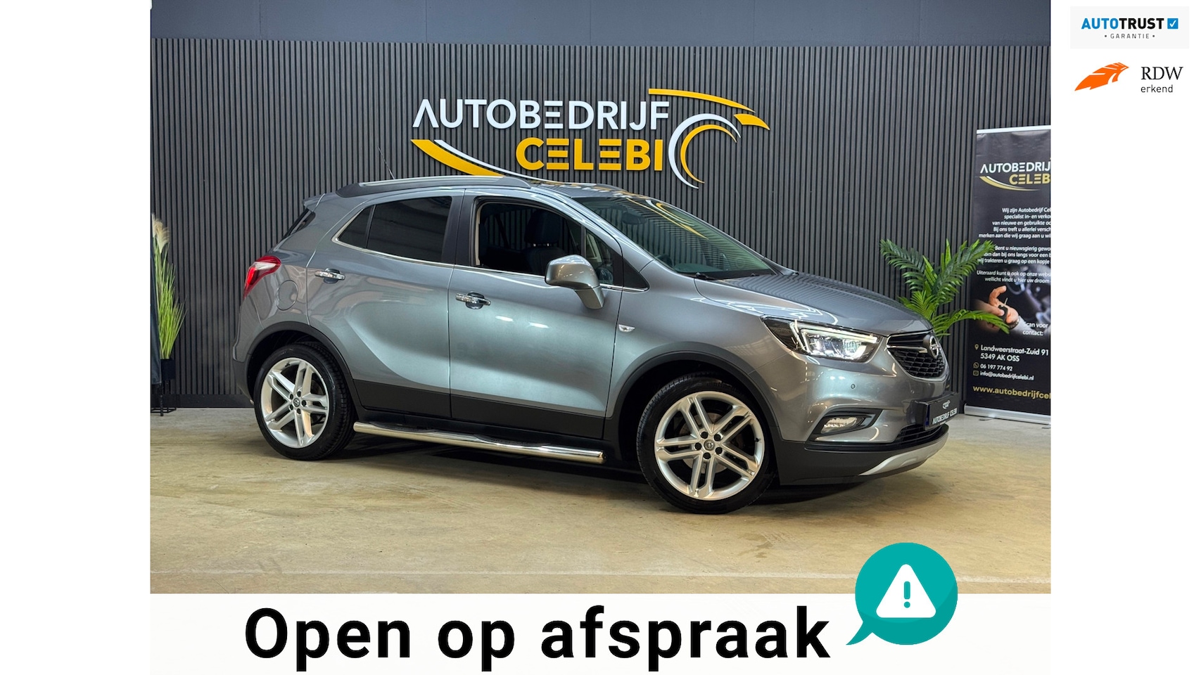 Opel Mokka X - 1.4 Turbo Innovation 2018 GRIJS FULL FULL OPTIE - AutoWereld.nl