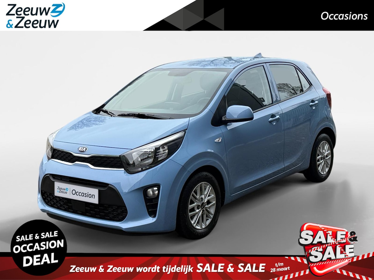 Kia Picanto - 1.0 DPi DynamicLine | Camera | Apple Carplay | Android Auto | Lichtmetale Velgen | Cruise - AutoWereld.nl