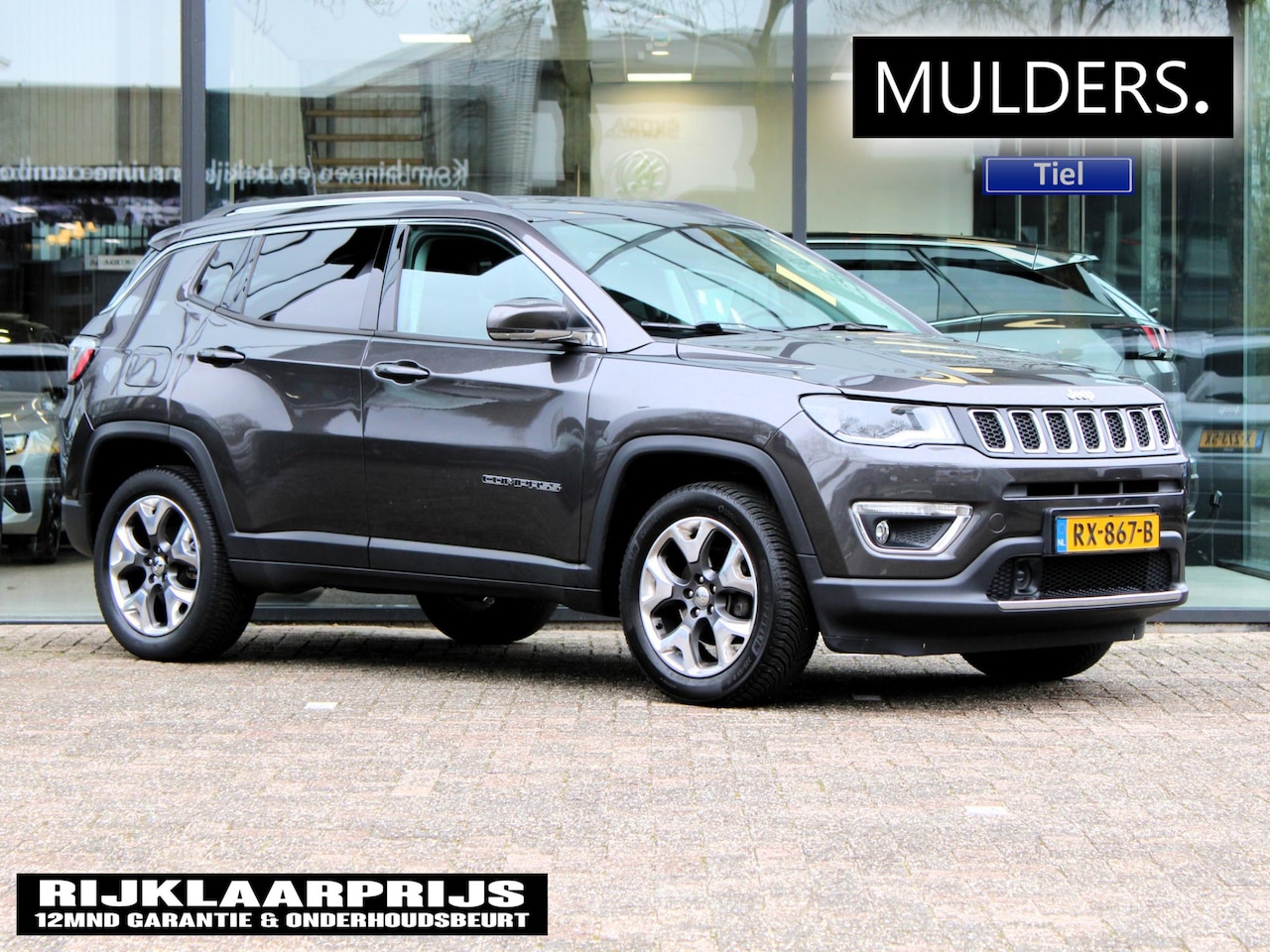Jeep Compass - 1.4 MultiAir Limited 4x4 Automaat | Navi / Climate / Cruise - AutoWereld.nl