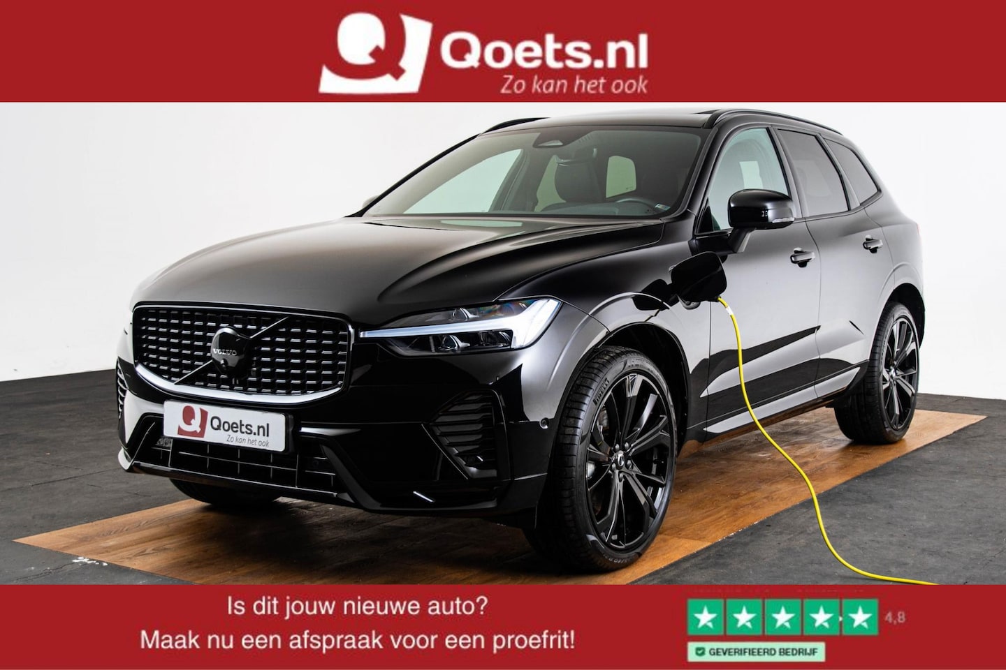Volvo XC60 - 2.0 T8 Plug-in hybrid AWD Plus Dark Panoramadak - Adaptieve Cruise Control - 360° Surround - AutoWereld.nl