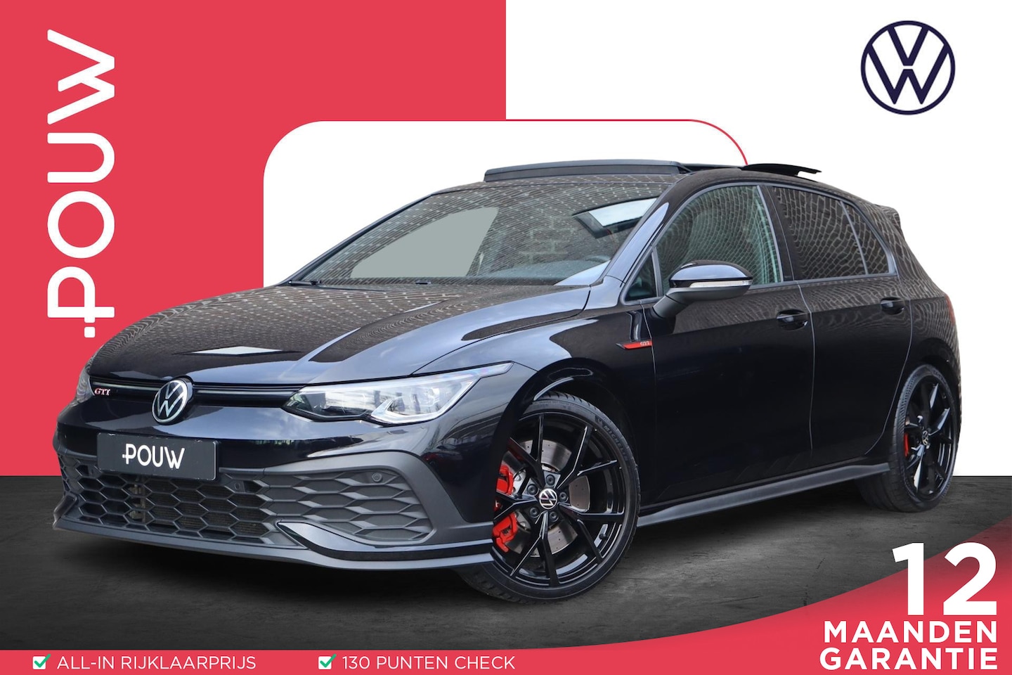 Volkswagen Golf - GTI 2.0 TSI 300pk Clubsport | Panoramadak | Adaptief Onderstel | Achteruitrijcamera | IQ L - AutoWereld.nl