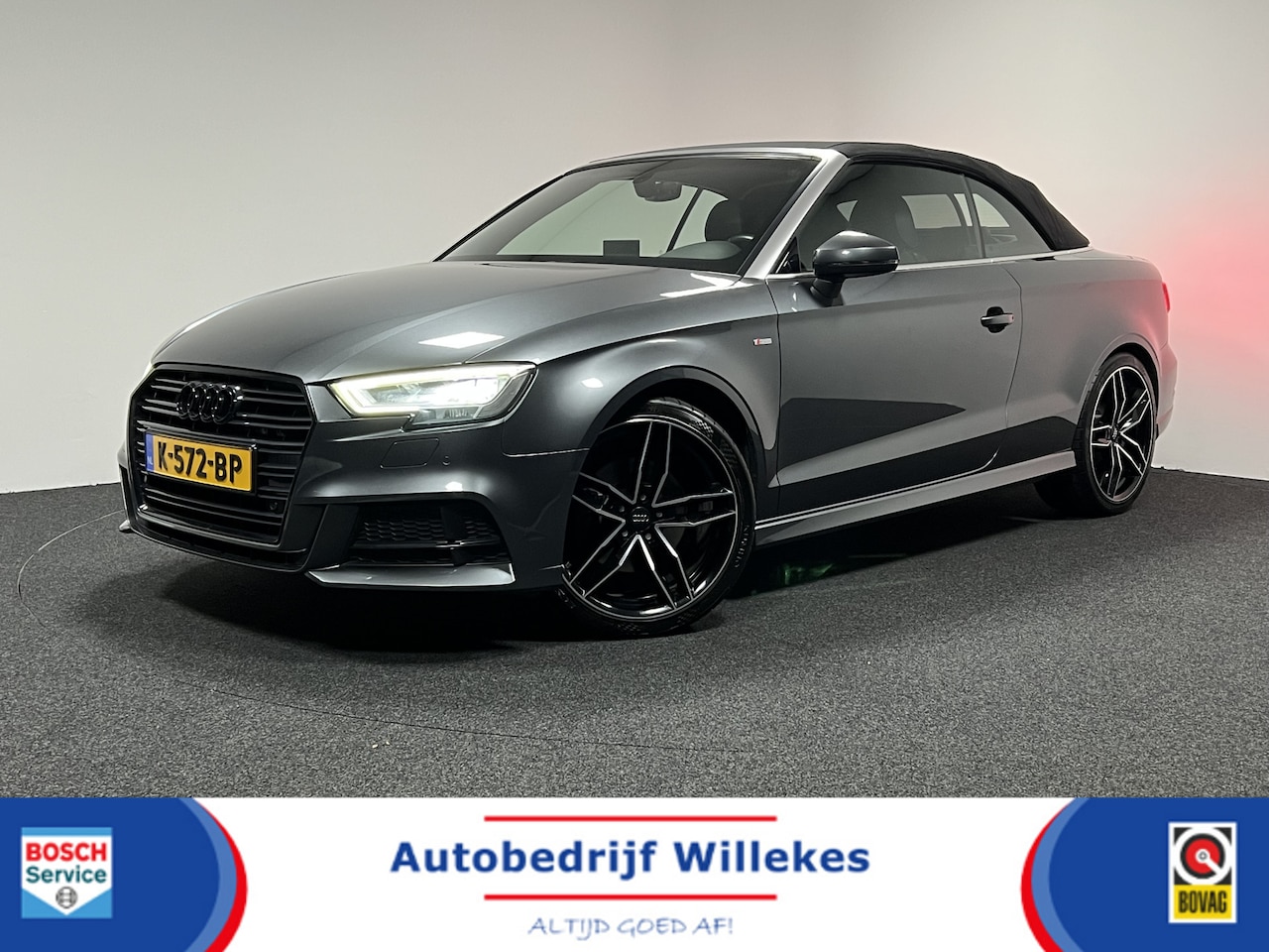 Audi A3 Cabriolet - 1.4 TFSI CoD Sport S Line Edition | 2X S-LINE | NAVI | MASSAGE | STOEL-/NEKVERWARMING | TR - AutoWereld.nl