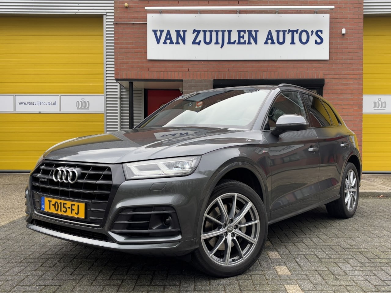 Audi Q5 - 50 TFSIe Quattro S-Line Pano Head-Up Leder Zwart Optiek 20" - AutoWereld.nl
