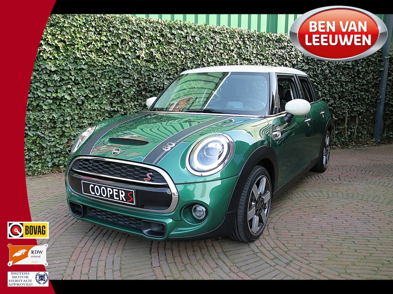 MINI Cooper S - 2.0 60 Years Edition F55 LCI 5-drs met Head-up, Adap. Cruis, Apple Carplay en 17" - AutoWereld.nl