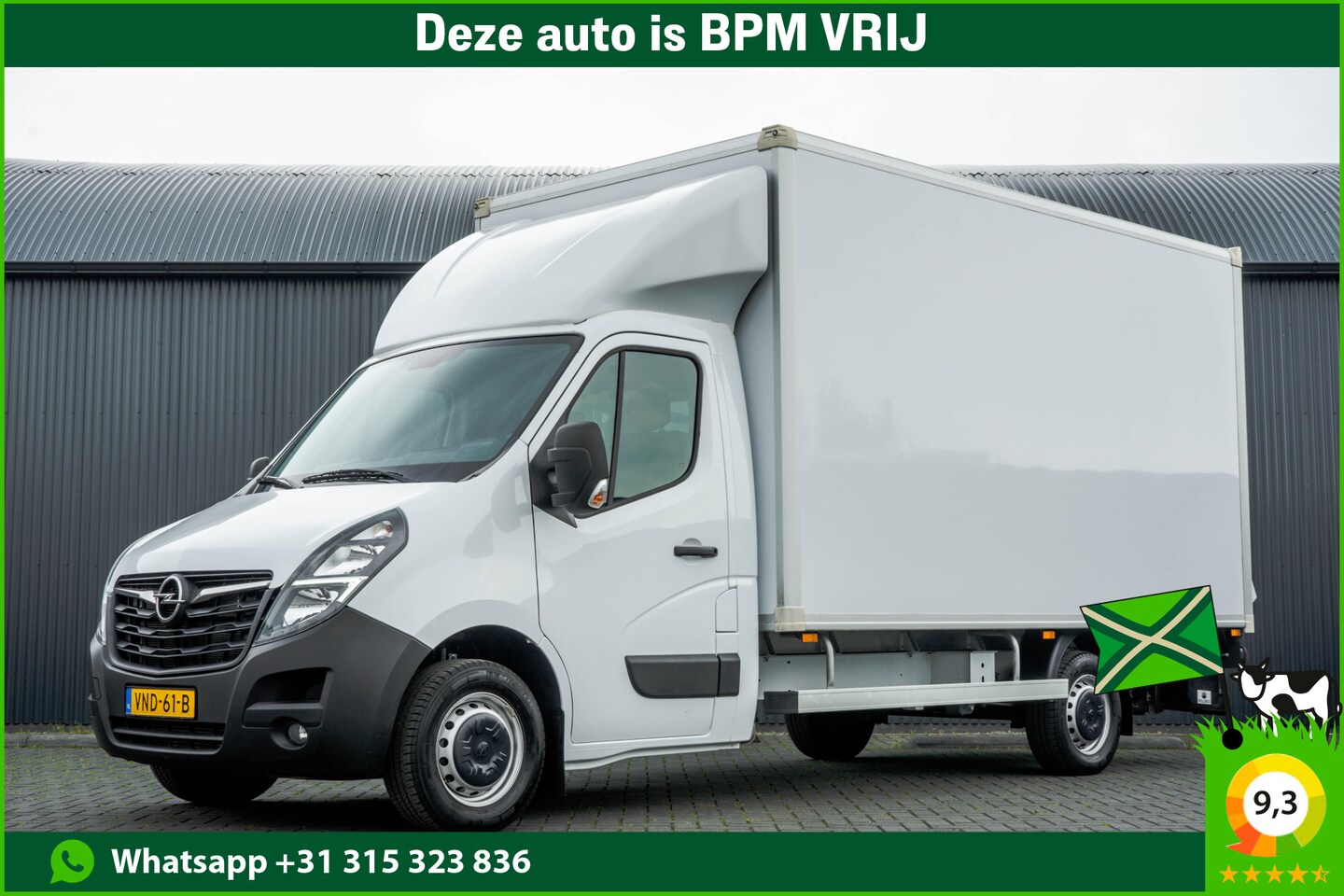 Opel Movano - **2.3 CDTI BiTurbo | Bakwagen met Laadklep | Euro 6 | 146 PK | Cruise | Airco | Navigatie* - AutoWereld.nl