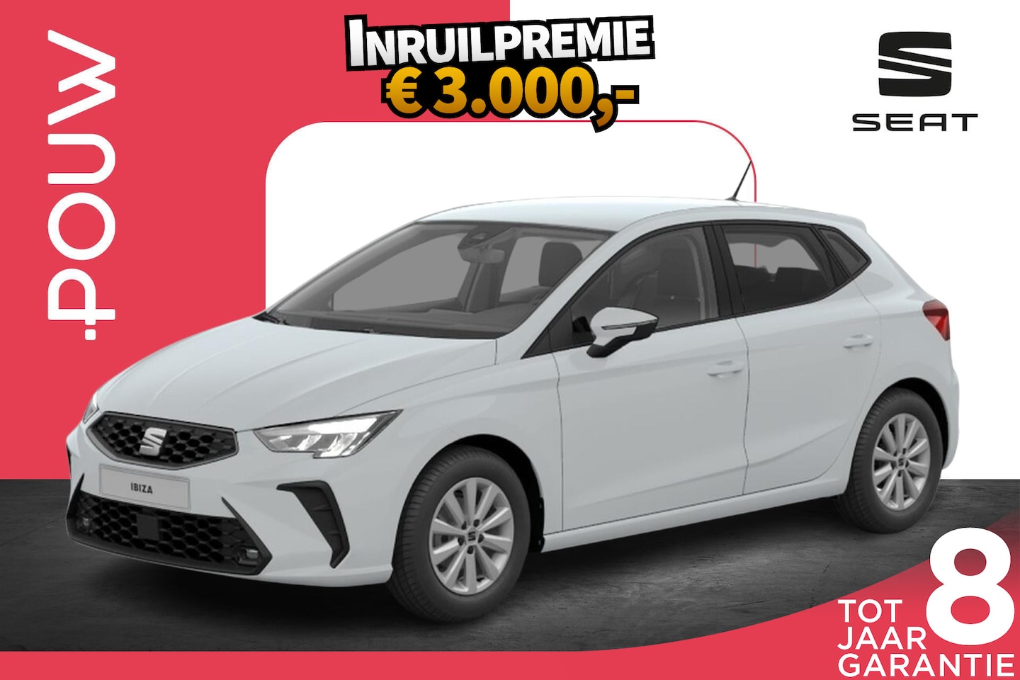 SEAT Ibiza - 1.0 EcoTSI 95pk Reference | LMV 15'' | Cruise Control - AutoWereld.nl