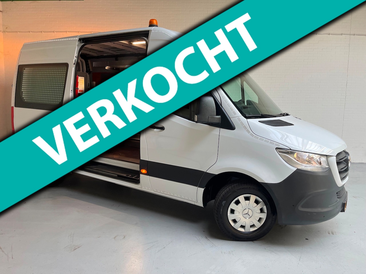 Mercedes-Benz Sprinter - Automaat Servicewagen 314 2.2 CDI 140PK L2H2 euro6 BOTT, Victron V230, Standkachel Trekhaa - AutoWereld.nl