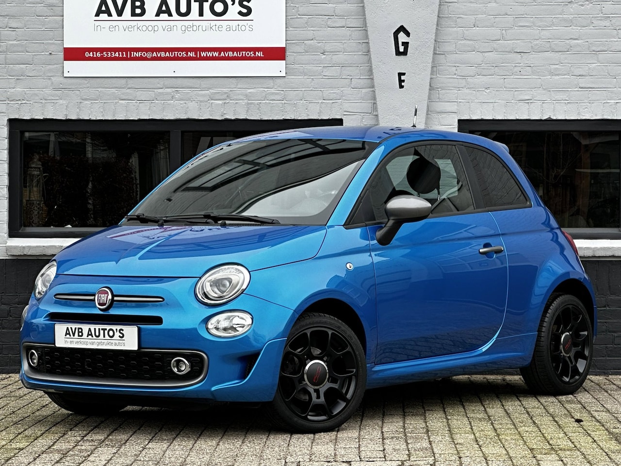 Fiat 500 - 1.2 Sport Clima Cruise Leder Groot Scherm APK 5-27 - AutoWereld.nl